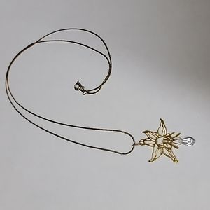 Necklace with Flower Charm
